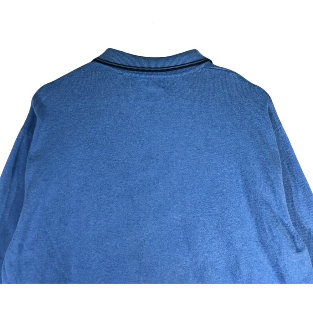 Chaps Mini Logo Collared Sweater - image 6